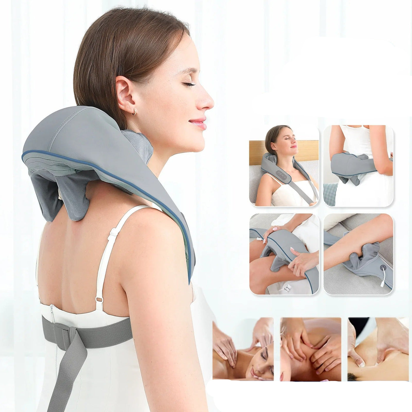 Wellstride™ מסאז'ר צוואר אלחוטי