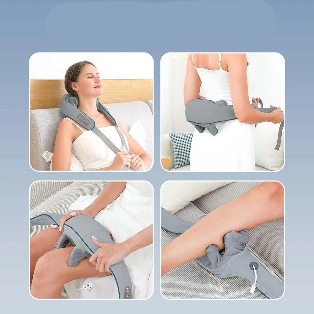 Wellstride™ מסאז'ר צוואר אלחוטי