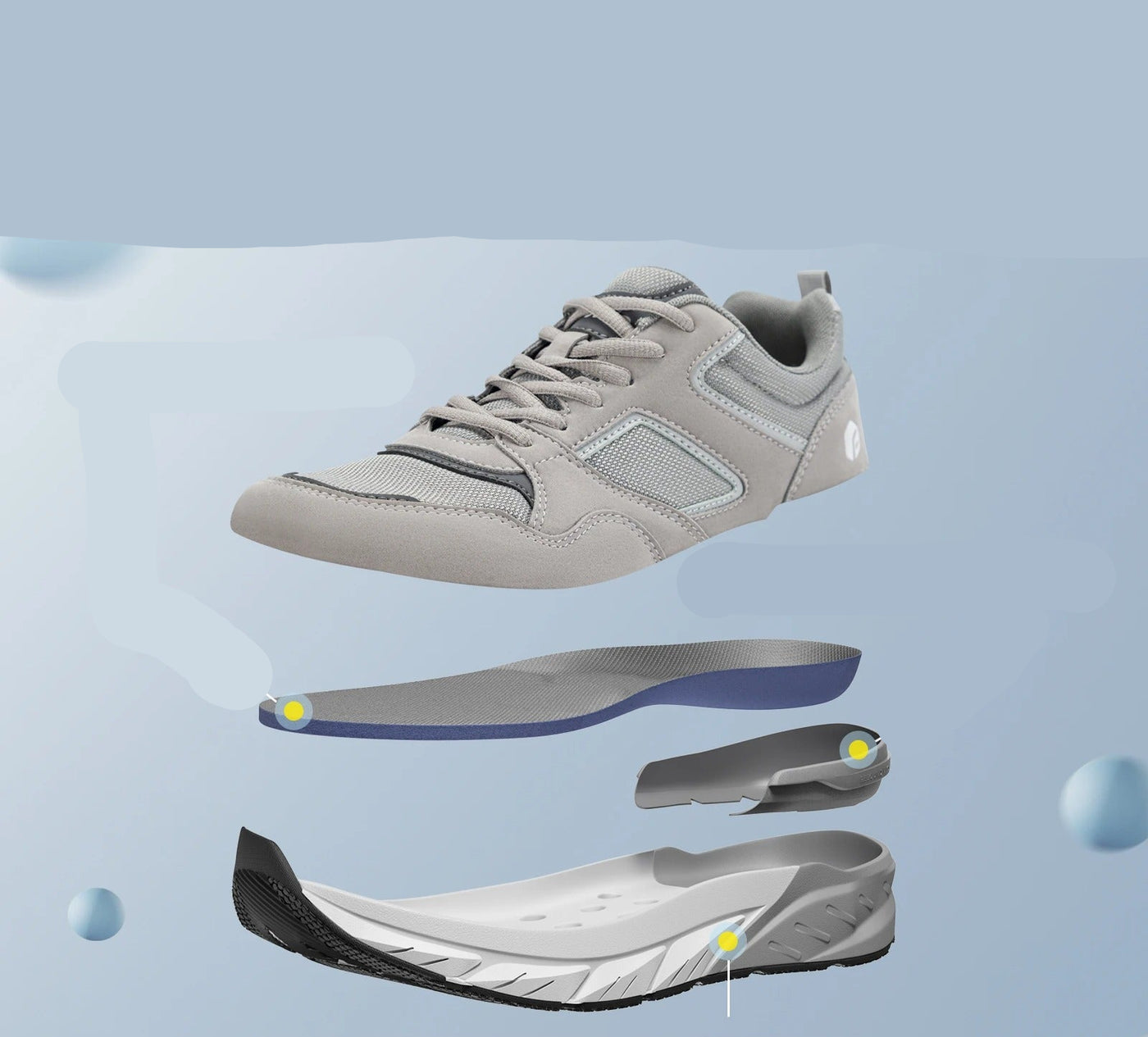Wellstride™ נעלי ריצה רחבות גברים