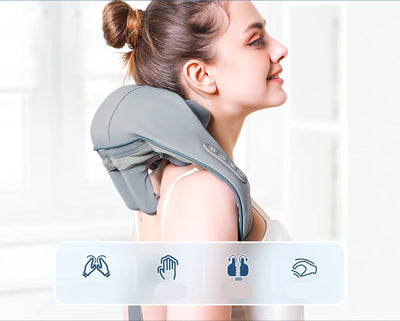 Wellstride™ מסאז'ר צוואר אלחוטי